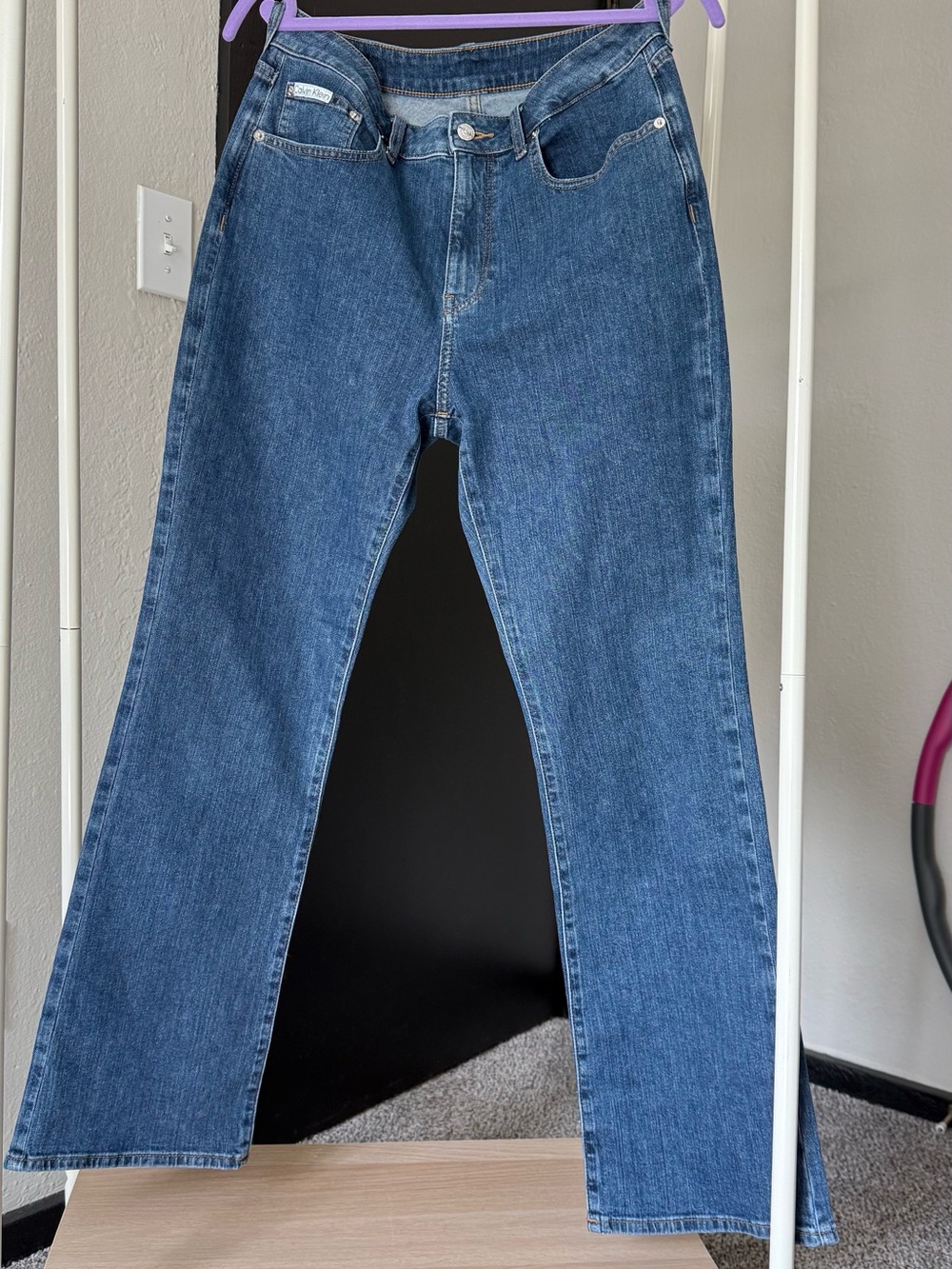 Calvin Klein bootcut blue jeans 30